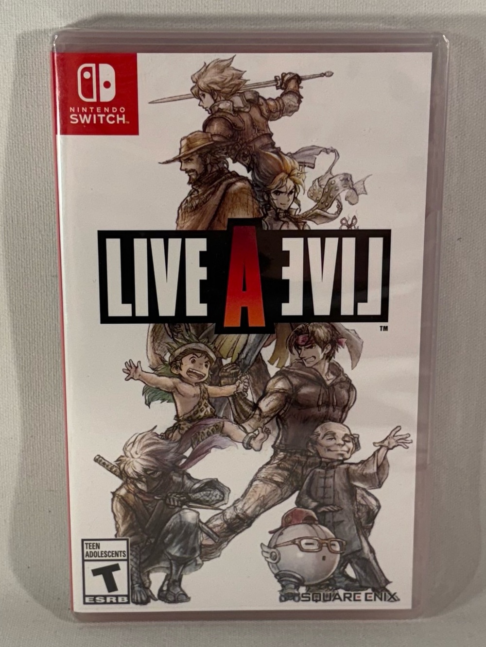 🎮 LIVE A LIVE NINTENDO SWITCH SQUARE ENIX VIDEO GAME [BRAND NEW, SEALED] 🎮